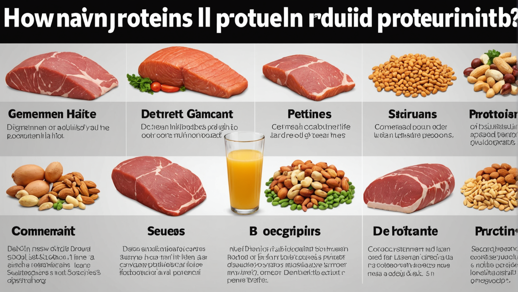 découvrez combien de protéines vous devriez consommer par jour pour maintenir une alimentation équilibrée. consultez nos recommandations pour une consommation optimale de protéines.