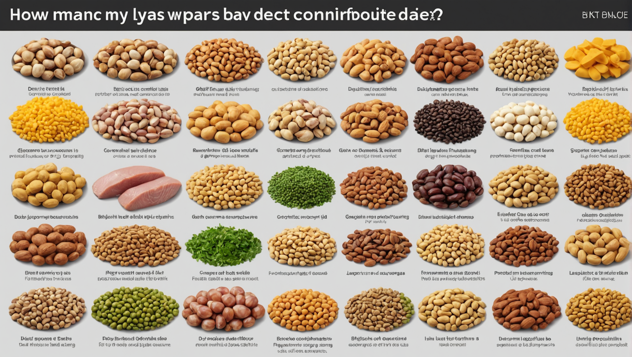 découvrez combien de protéines vous devriez consommer par jour et l'impact d'une bonne alimentation protéinée sur votre santé. trouvez les réponses à vos questions sur les besoins quotidiens en protéines.
