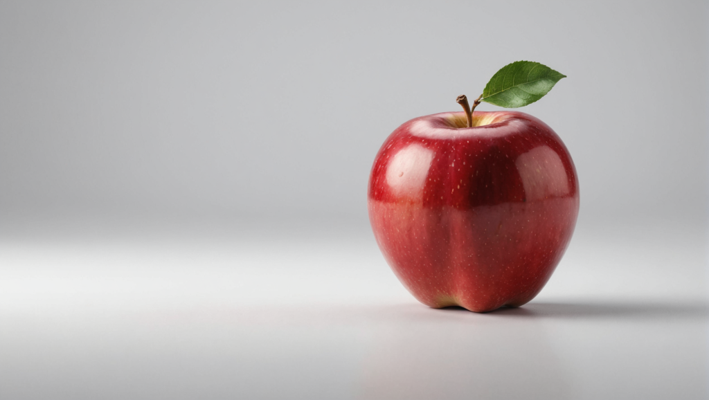 Quel est le nombre de calories dans une pomme ?