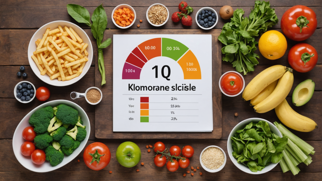 Quel est le nombre de kilocalories recommandé par jour pour perdre du poids ?
