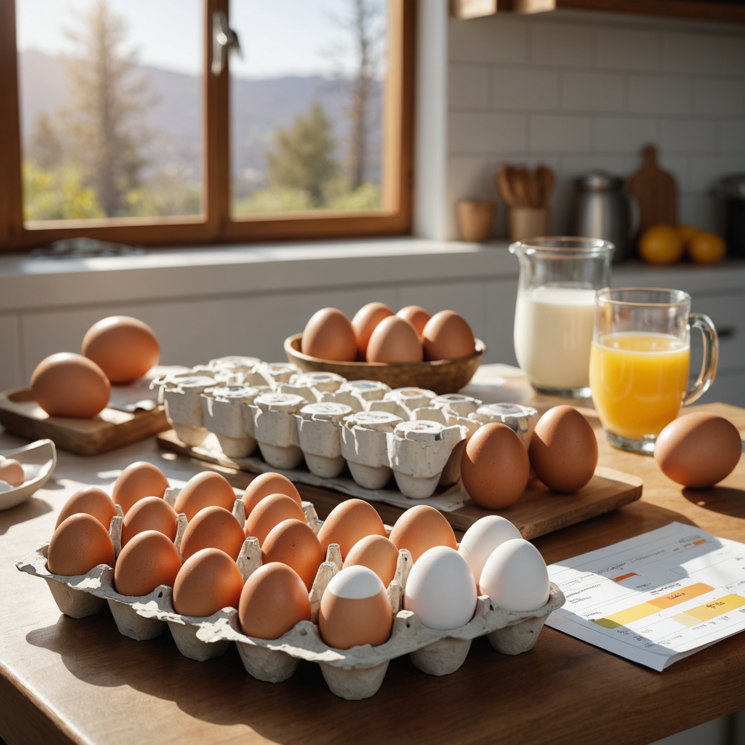 Combien de calories dans un œuf : tout savoir sur les apports caloriques et nutritionnels des œufs