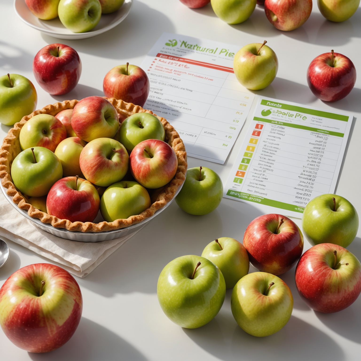 Combien de calories dans une pomme : analyse des variétés rouges, vertes et jaunes pour votre santé